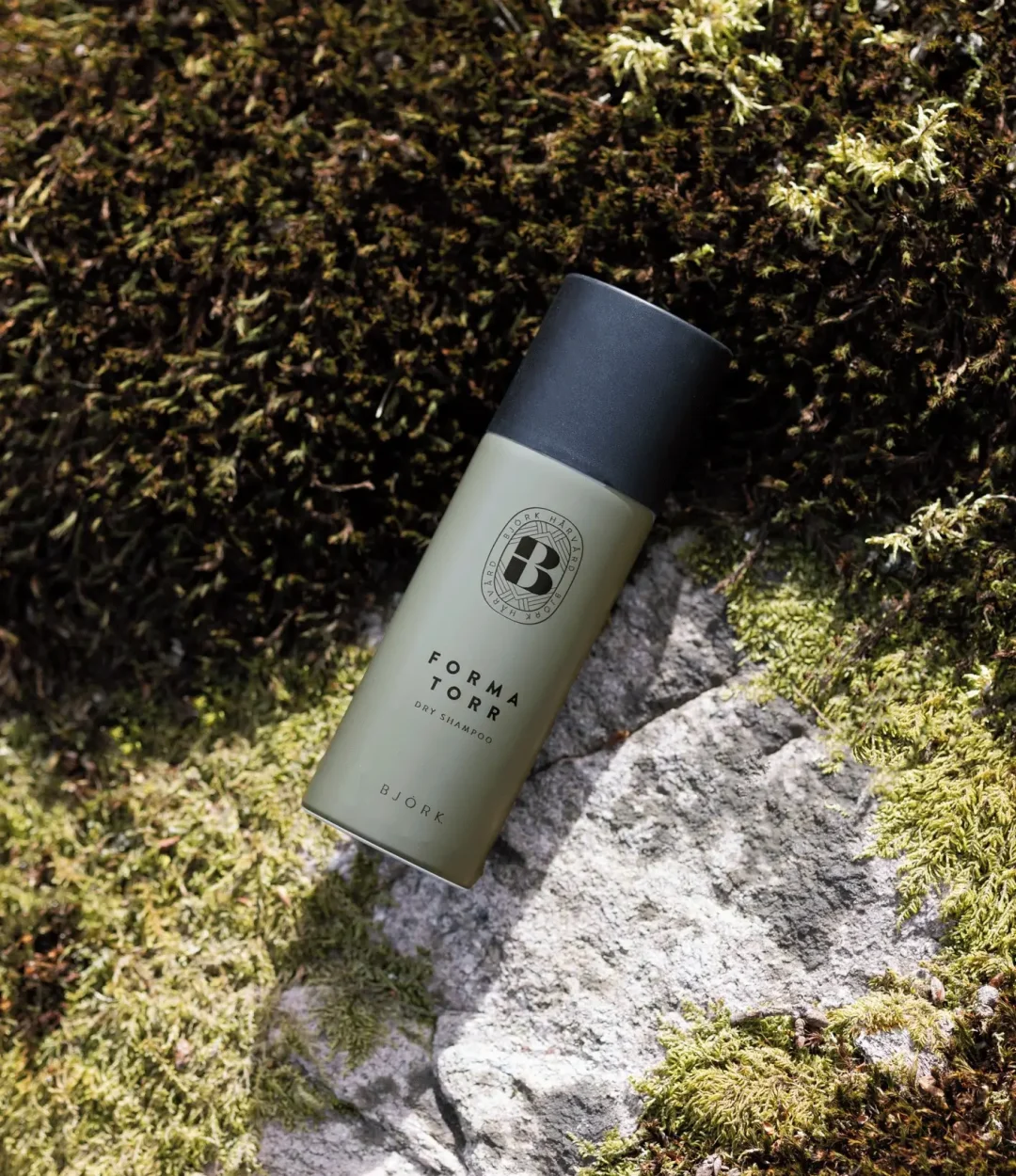 Le Forma Torr de la marque suédoise Björk est un shampooing sec volumisant qui absorbe l'excès de sébum et apporte de la texture sans laisser de résidus blancs