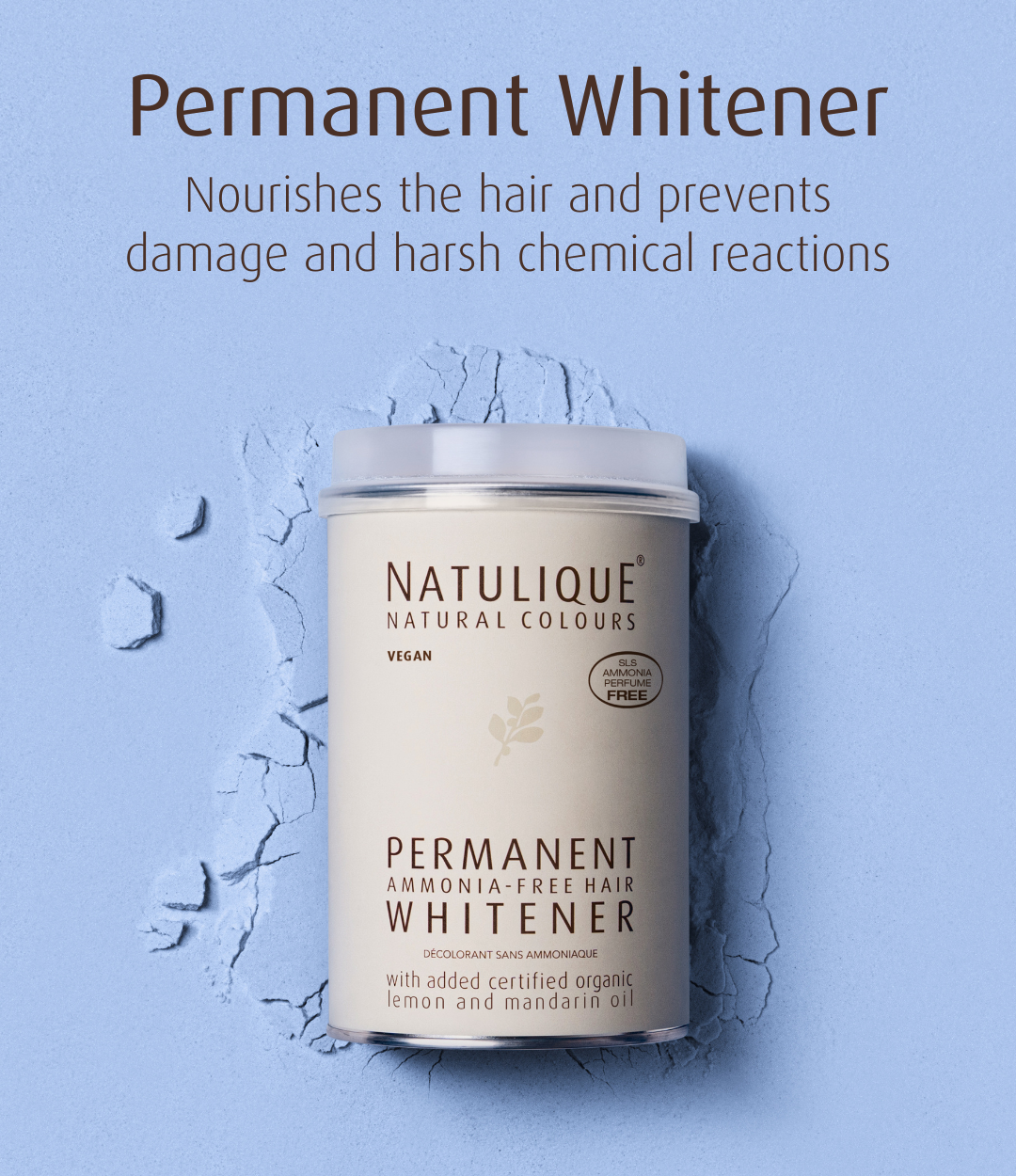 Le décolorant à main levée, pensé pour les techniques de balayage et de mèches. 100% sans ammoniaque, enrichi d'huiles bio et d'extraits naturels.